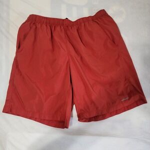 Patagonia Athletic Men's‎ XL Lined Orange Shorts Swim Running Gym  Activewear